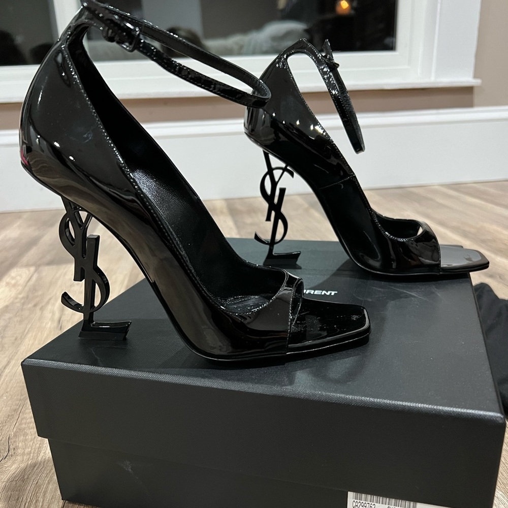 Yves Saint Laurent heels worn once.